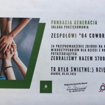 Rozdaliśmy stypendia w ramach akcji świątecznej